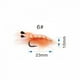 thumbnail image 4 of Anzuelos de calamar Cola Con mosca de Ninfa para pesca de cangrejos artificiales, 4 of 4