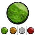 thumbnail image 2 of Bicycle Bike Round Reflector Night Cycling Safety Reflective Bike Accessory Tool, 2 of 5