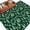 Dark Green White, variant on Round Rugs 3Ft, Black Grey Christmas Round Area Rug Washable Indoor Throw Carpet, Xmas Tree Elk Christmas Small Non Slip Circle Rug for Bedroom Living Room Home Decor Aesthetic