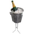 Champagne & Wine Bucket with Stand 29.5 Inches High