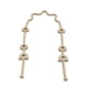 thumbnail image 5 of Cadena de chupete de silicona,Correas de seguridad de cadena de chupete de silicona para niños y niñas,Soporte para chupete Cadena de silicona Juguete para biberón,Correa Chupete Beige CUTICAT Cadena de chupete de silicona, 5 of 8