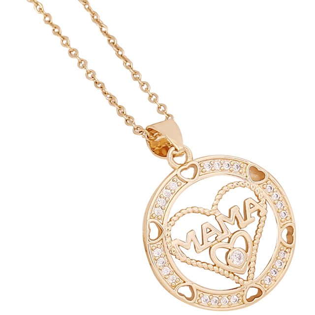 Women Pendant Necklace Decorative - Rhinestone Choker Necklace for Mother's Day