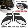 thumbnail image 2 of X-Quare Pair Of American Classic Longbase Door Wing Mirrors – Chrome – Hot Rod Kit Car 2 of 6