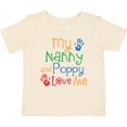 thumbnail image 3 of Inktastic Nanny and Poppy Love Me Grandkid Boys or Girls Baby T-Shirt, 3 of 5