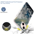 thumbnail image 5 of Compatible for iPhone 13 Case,Marble Pattern IMD Shockproof Rubber Rugged Soft TPU Silicone Drop Protective Women Girl Ultra Slim Cover.For iPhone 13,F, 5 of 6
