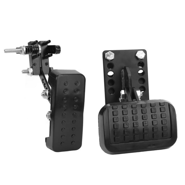 Extensiones Del Pedal Del Acelerador, Extensores Del Pedal Del Freno De Gas Rango De Ajuste De Conducción Cómodo Metal Sintético Para Varios Pedales