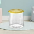 thumbnail image 6 of Multifunctional Toy Storage Ottoman Toy Box Trunk Change Shoe Stool Footstool Storage Bucket for Indoor Kitchen Column Yellow, 6 of 8
