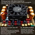 thumbnail image 3 of Placa Amplificadora de Potencia Digital -AS21P, Estéreo, 2 X 3000 W + 600 W, Subwoofer, Módulo Amplificador Bluetooth., 3 of 5