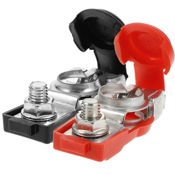 WORGEOUS 2pcs Car Battery Connectors Battery Terminal Connector Battery Terminal Clips