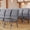 Charcoal Gray Fabric/Silver Vein Frame, variant on Emma + Oliver Navy Church Chair 20.5 in. Wide