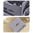thumbnail image 5 of Kbndieu Folding Lightweight Step Stool, Space Saving Foldable Stool for Kitchen & Bathroom, Collapsible, Portable Travel Camping Stool, Dark Gray, 5 of 6