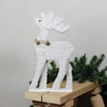 thumbnail image 3 of 17.5" Beige Plush Standing Reindeer Christmas Figurine with Jingle Bells, 3 of 3