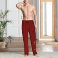 thumbnail image 2 of Naloa Happy New Year 2025 Pajama Pants Men, PJ Bottoms, Sleep & Lounge Pants-Small, 2 of 6