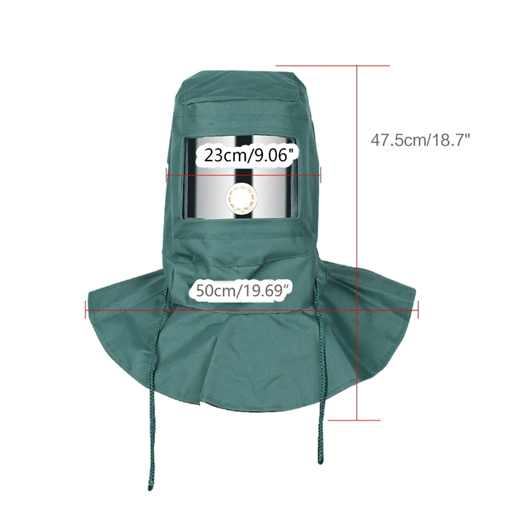 Sand Blasting Hood Shawl Cap SandBlasting Protective Safety Face Shields