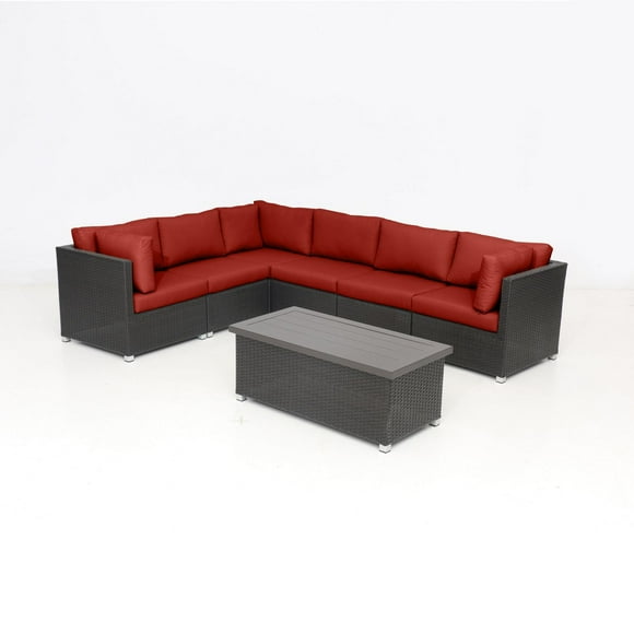 Collection Innesbrook 7.4 avec de coussin rouge
