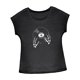 thumbnail image 5 of Camiseta para mujer Ropa de verano Señoras Ajuste regular Recuerdo Streetwear Cuello redondo M, 5 of 7