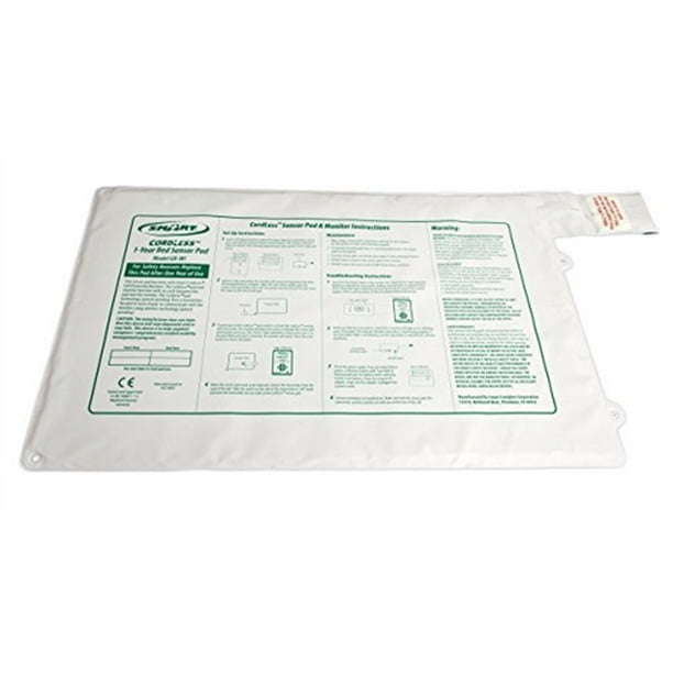 Smart Caregiver CordLess Bed Sensor Pad 20"x30" 1 year pad life
