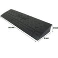 thumbnail image 2 of INTBUYING Heavy Duty Loading Rubber Dock Industry Rubber Curb Ramps Car Slope Ramp 35.5’’L×10’’W×3.7’’H 44000lbs/20ton, 2 of 7