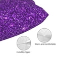 thumbnail image 3 of Balery Purple Glitter Funda de Cojín Estampada, Regalos para Mujeres, Regalos de Amor para Ella, Regalos para Novia o Esposa, Funda de Almohada-16"x24", 3 of 6