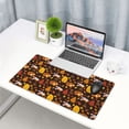 thumbnail image 4 of Kdxio Autumn Forest Small Animals Lazy Print Large Gaming Mouse Pad,Non-Slip Base,Water Resist Keyboard Pad for Gamer,Office & Home,29.5 x 15.8 in, 4 of 6