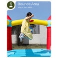 thumbnail image 3 of Bounce House Outfunny con tobogán para niños de 3 a 12 años, color azul, 3 of 7