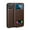 Brown, variant on Case For IPhone 16/16 Pro/16 Pro Max/16 Plus, Genuine Leather Flip Stand Cover HD Viewing Window Phone Case Shockproof Anti-scratch Shell