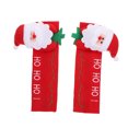 thumbnail image 4 of Homoyoyo 2Pcs Fridge Handle Covers Non-woven Red Refrigerator Handle Covers Kitchen Appliance Handle Covers, 4 of 7