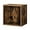Antique Brown, variant on Magic DIY Cube Storage Organizer Stackable Cubes for Home Books Clothes Toy -Modular Cubby Storage System -Closet Organizer -Bookcase Closet (Antique Brown, Door Cube)