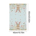 thumbnail image 3 of Amzcrzy Polyester Hand Towels Easter Kitchen Towels Absorbent Dishcloths Festive Decorative Hand Towels and Lasting Household Cleaning Rags Suitable for Easter Decor Home Decor Home Decor Room Decor, 3 of 6