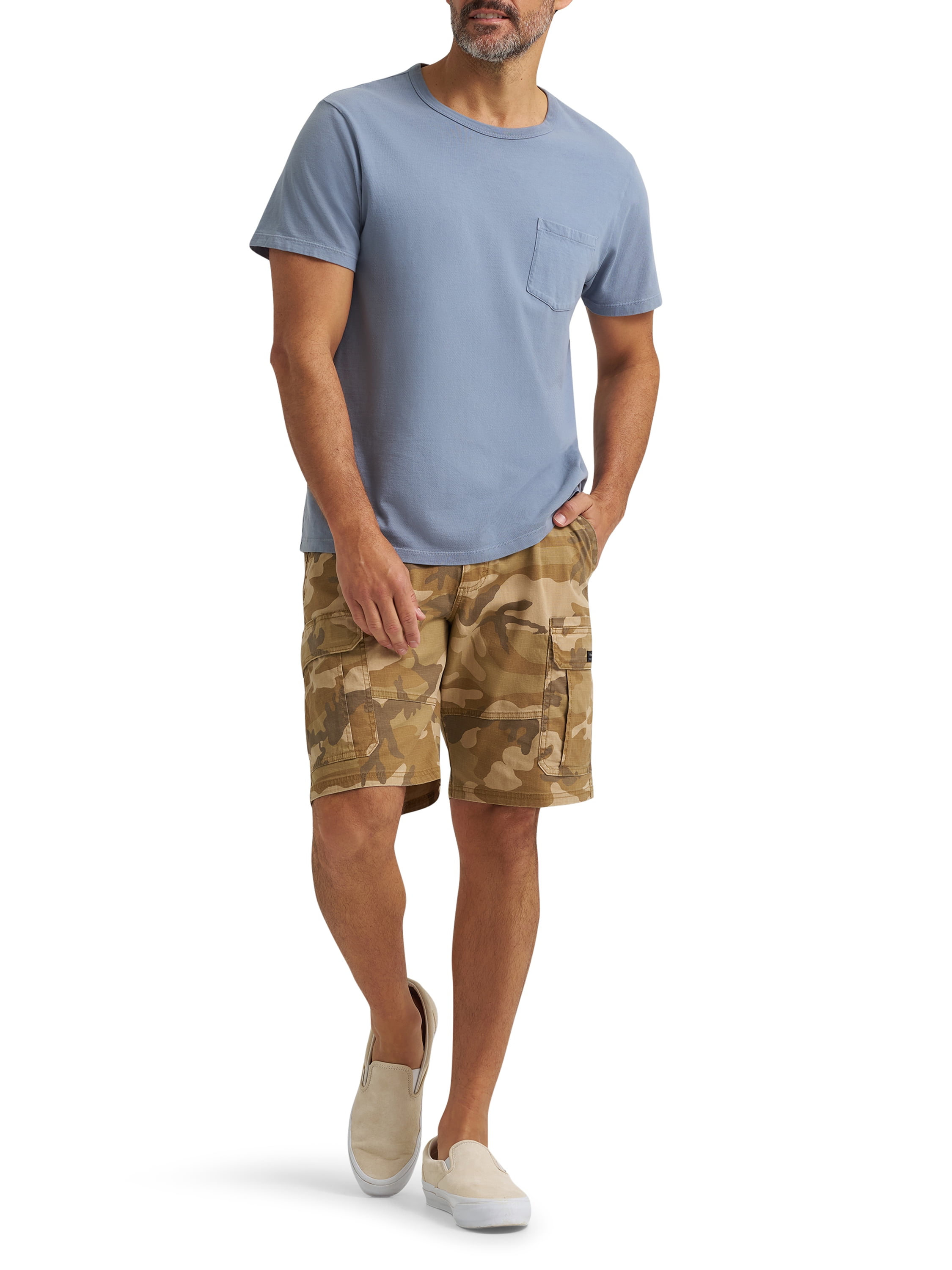 Wrangler Men's and Big Men's Stretch Cargo Shorts