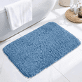 thumbnail image 2 of Evlmd Bathroom Rugs, Shaggy Soft and Absorbent Bath Rug, Non-Slip, Thick Plush Machine Washable Dry Bath Mats for Bathroom, Tub and Shower, 32" x 20", 2 of 7