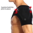 thumbnail image 3 of Shoulder Support Compression Brace, Adjustable Neoprene Upper Arm and Shoulder Wrap Pain Relief for Rotator Cuff Shoulder Tear Injury AC Joint Dislocation Prevention and Recovery Fits Left and, 3 of 7
