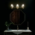 thumbnail image 5 of Torche 3-Light Bathroom Vanity Light in Champagne Bronze, 5 of 6