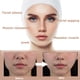 thumbnail image 2 of 4/80 piezas/10 hojas V Lifting Face Sticker Invisible Maquillaje Adhesivo Lifting Face Tape Parche Delgado Transpirable Pegatina Lifting Chin Tighten, 2 of 6