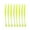 Fluorescent Yellow, variant on 8Pcs/Set Artificial Bait Simulated Easy to Throw Soft Artificial Noodle Worm Fishing Lure for Outdoor