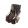 thumbnail image 4 of Coffee Soft Flannel Fleece Throw Blanket, Rustic Collage of Images Showing Different Kinds of Roasted Grains, Cozy Plush for Indoor and Outdoor Use, 50" x 60", Dark Sand Brown Brown, by Ambesonne, 4 of 6