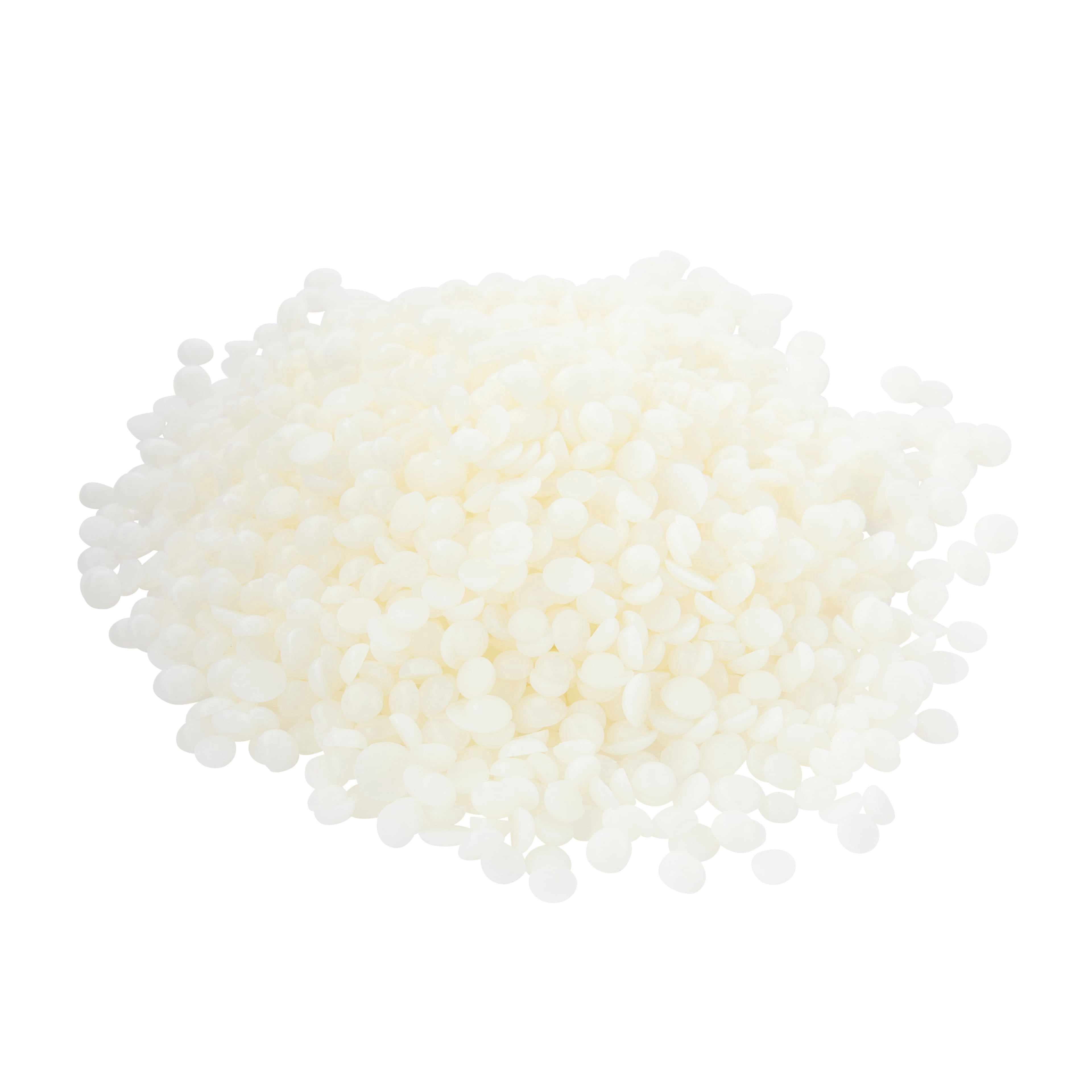 Make Market Candle Wax Pastilles, Palm & Paraffin Blend, White (Uncolored), 4 lb. Bag