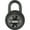 Black, variant on Abus Combination Padlock, Front, Black/Silver 78/50 Yellow