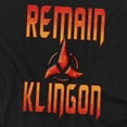 thumbnail image 2 of Star Trek Discovery - Remain Klingon - Short Sleeve Shirt - Large, 2 of 7