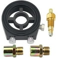 thumbnail image 2 of Oil Filter Sandwich Plate Adapter 1/8 NPT Thermostat Temperature Switch, 2 of 5