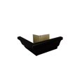thumbnail image 2 of Lavabo Amerimax 5051565, aluminio negro, inglete exterior K, 9 x 9 cm, 2 of 2