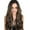 Brown, variant on Bilqis Women Mix Colors Gradient Long Curly Synthetic Wig Full Wig Wavy Wig