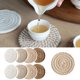 thumbnail image 3 of Posavasos para bebidas Posavasos para mesa de café, paquete de 8 Posavasos Posavasos para bebidas Posavasos boho absorbentes Posavasos para mesa de madera, salón, 3 of 8