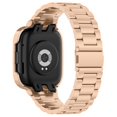 thumbnail image 4 of Dsscvnef Stylish Stainless Steel Integrated Metal Strap with Triple Bead Design for Watch 3, 4 of 6