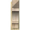 thumbnail image 2 of Ekena Millwork 8"W x 22"D x 26"H Balboa Rough Sawn Arts and Crafts Outlooker, Douglas Fir, 2 of 4
