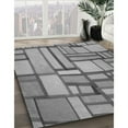 thumbnail image 2 of Ahgly Company Indoor Rectangle Patterned Ash Gray Area Rugs, 8' x 10', 2 of 6