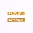 thumbnail image 4 of 1:12 Esca Números de Miniatura Juego de Accesorios de Decoración de de Puerta 0-9 Zulema Números en miniatura, 4 of 6