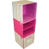 Home Kidz Modular Cubes for Girls, Set of 3