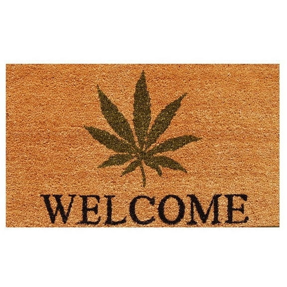 Calloway Mills Cannabis Welcome Outdoor Doormat