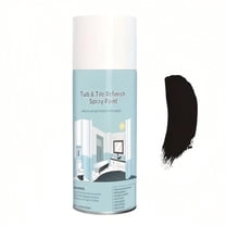 15.22 Ounces Black Spray Paint, Tub and Tile Aerosol Paint